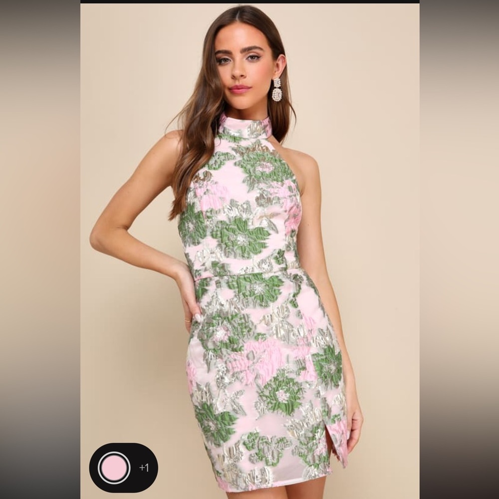 Lulus Floral Dress